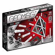 GeoMag - Klocki magnetyczne - Black & White 68 el. 012