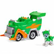 Psi Patrol Rescue Knights - Pojazd do recyklingu + Figurka Rycerz Rocky 20133698