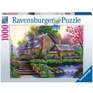 Ravensburger - Puzzle  Romantyczny domek 1000 el 151844