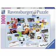 Ravensburger - Puzzle Podróż dookoła świata 1000 elem. 196432