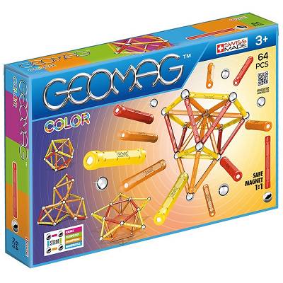 GeoMag - Klocki magnetyczne Color 64 el. 262