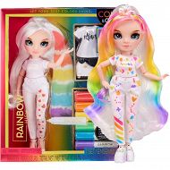 Rainbow High Modna lalka Color & Create lalka z niebieskimi oczami 594123
