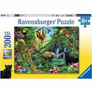 Ravensburger - Puzzle Zwierzęta w dżungli 200 elem. 126606