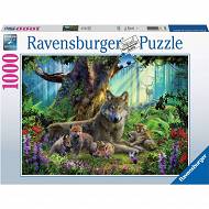 Ravensburger - Puzzle Wilki w lesie 1000 el. 159871