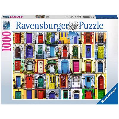 Ravensburger - Drzwi do świata Puzzle 1000 elem. 195244 