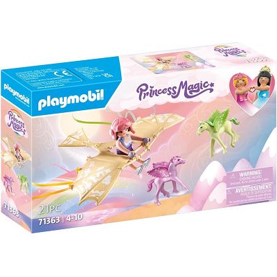 Playmobil Princess Magic Niebiańska wycieczka z młodym pegazem 71363