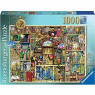 Ravensburger - Puzzle Magiczny regał z książkami 1000 el. 194186