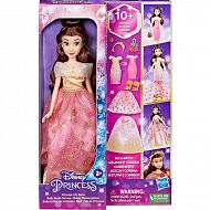 Hasbro Disney Princess Lalka księżniczka Bella 10 stylizacji F4625